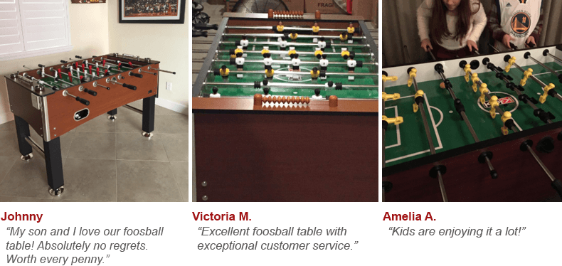 testimonials KICK foosball table 7