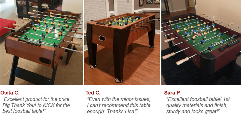 testimonials KICK foosball table 8