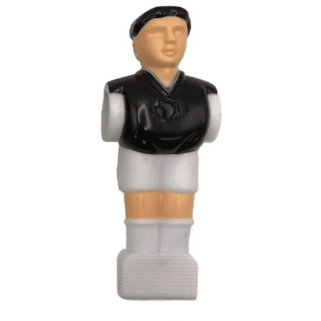 Black Uniformed Player Set for 55″ Foosball Table (for 5/8" rods/ 4.27" height) (excluding Venture, Voyager, Vanquish)