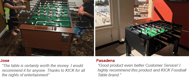 testimonials KICK foosball table 3
