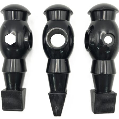 Black Foosball Player Set for 55" Foosball Tables (for 5/8" rods/ 4.08" height) (excluding Venture, Voyager, Vanquish)