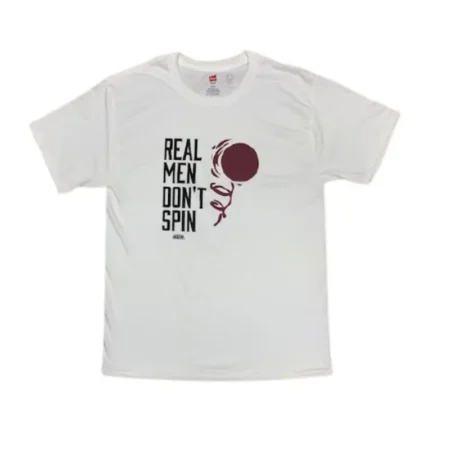 "Real Men Don't Spin" Short Sleeve T-Shirt