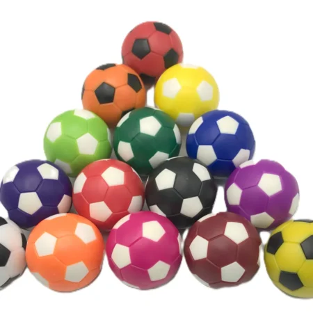 Multi-Color Soccer Foosball For 55″ Foosball Tables