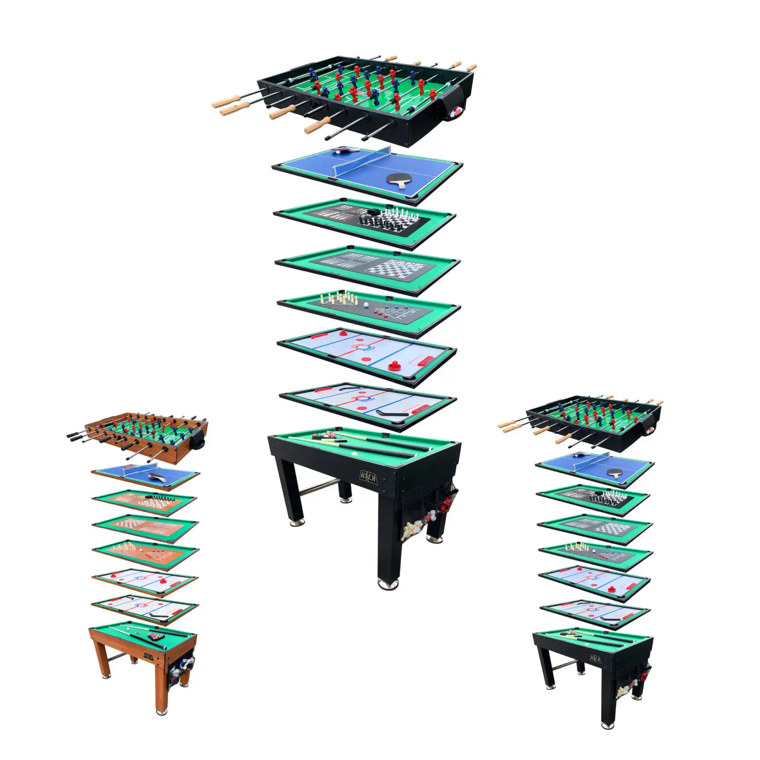 KICK Decagon 55" 10-in-1 Multi-Game Table