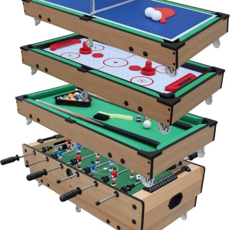 KICK Chancellor 33" 4-in-1 Mini Multi-Game Table