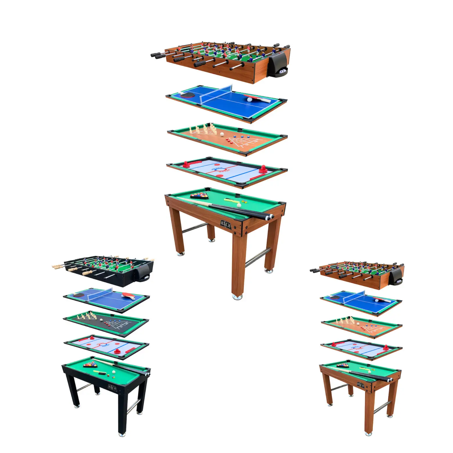 KICK Hexad 48" 6-in-1 Multi-Game Table - Image 11
